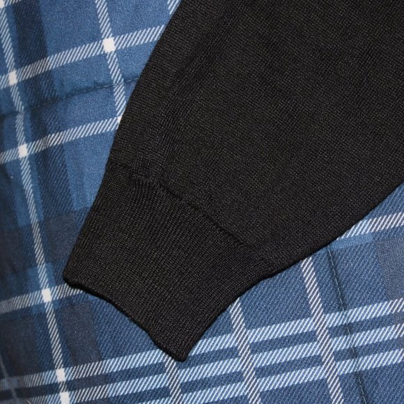 Sette Ponti Diamond Pattern V Neck Sweater Sweatsh - Picture 11 of 13